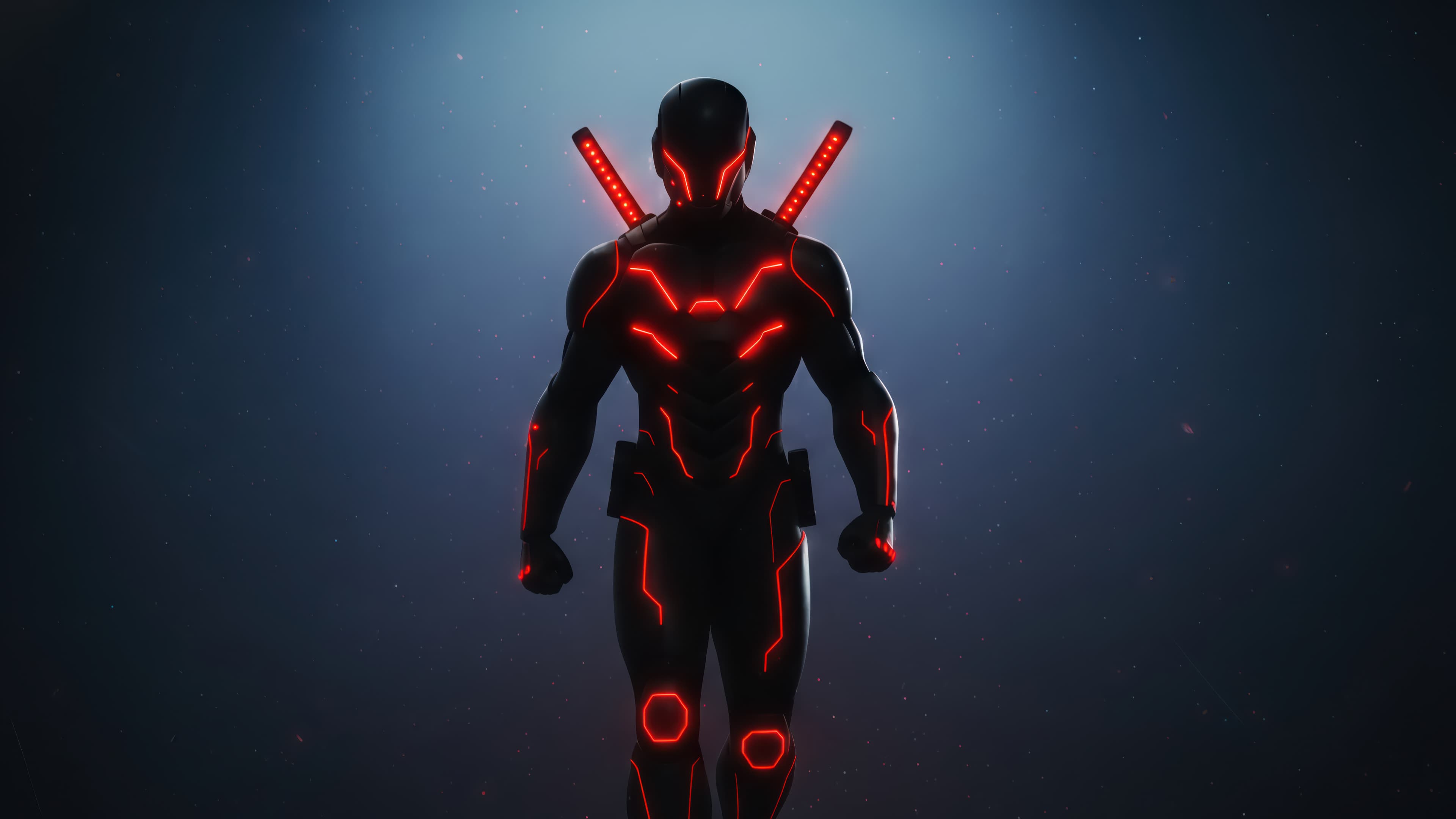 Dark cinematic streaming atmosphere